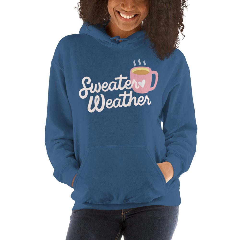 Spruced Roost Indigo Blue / S Sweater Weather Hoodie - S-5XL