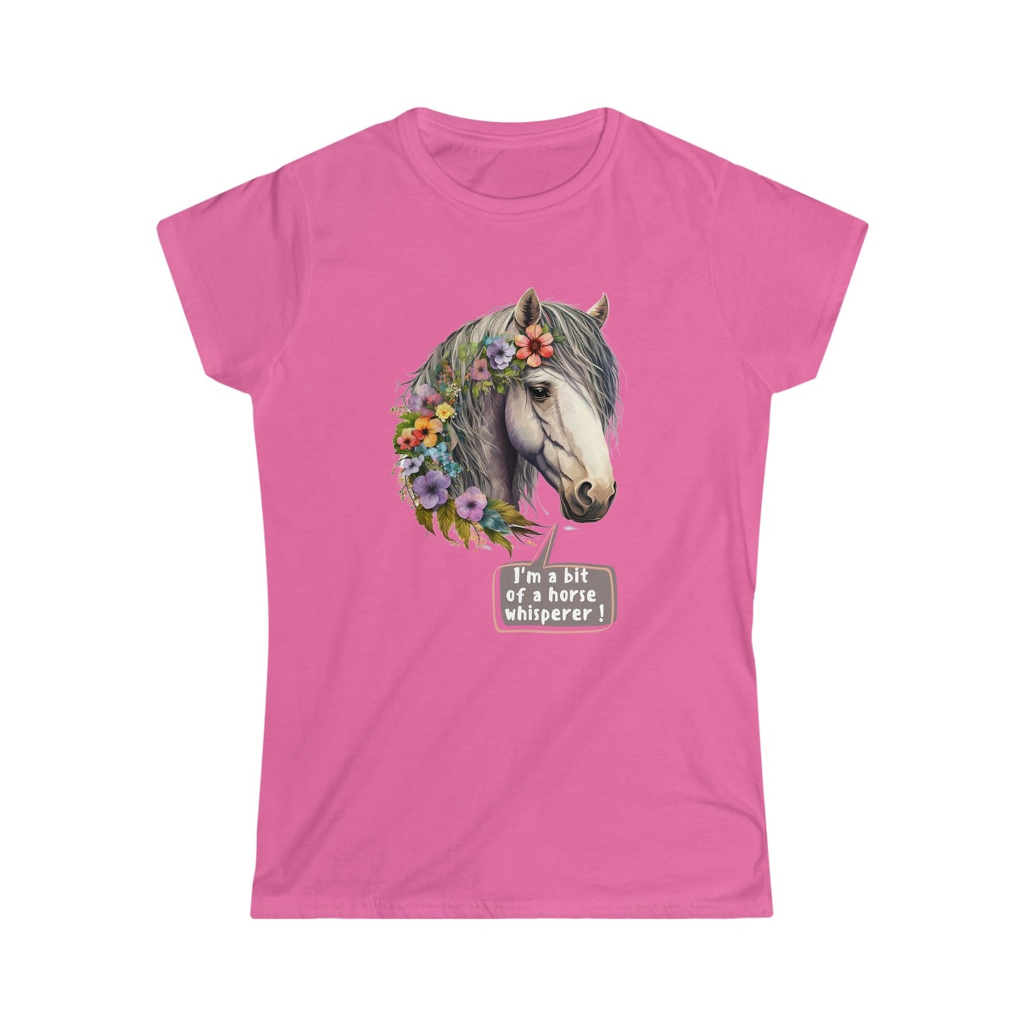 Printify T-Shirt Azalea / S I'm a bit of a Women's Softstyle Tee - S-2XL