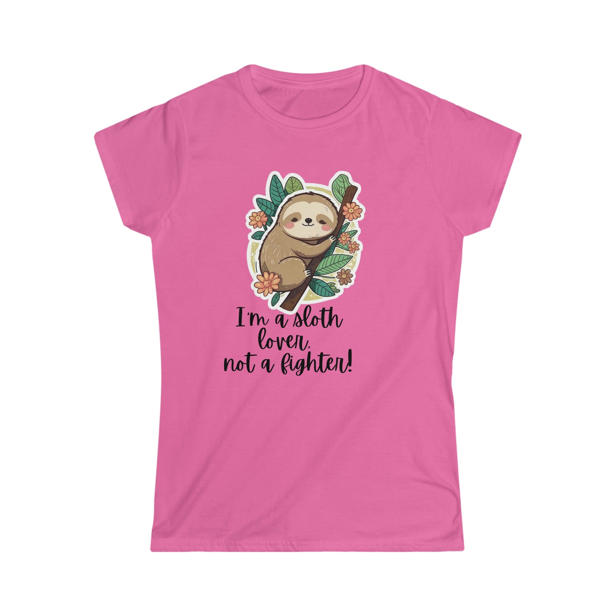 Printify T-Shirt Sloth Lover Women's Softstyle Tee - S-2XL