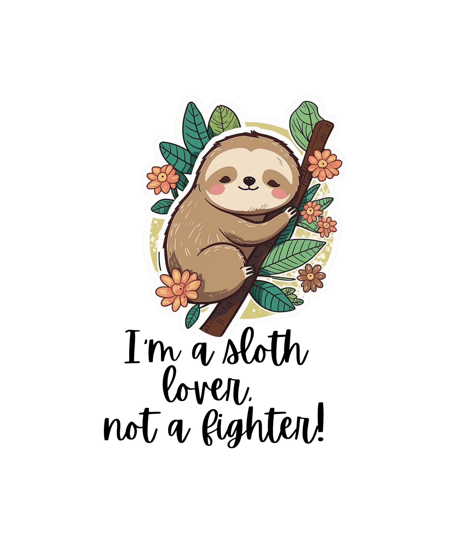 Printify T-Shirt Sloth Lover Women's Softstyle Tee - S-2XL