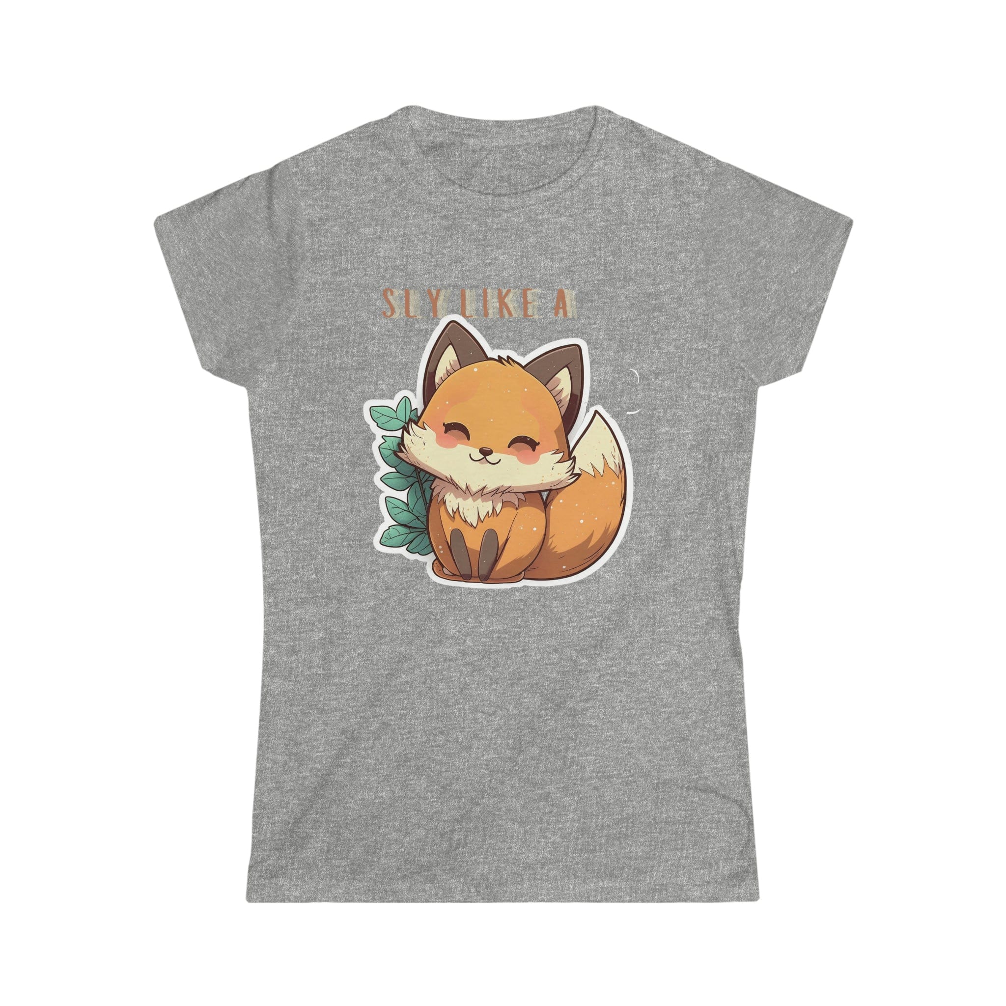 Printify T-Shirt Sport Grey / S Sly Fox Women's Softstyle Tee - S-2XL