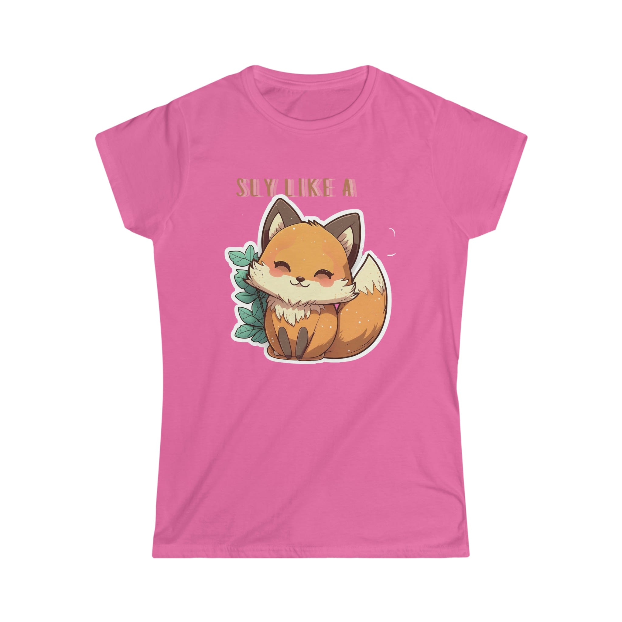 Printify T-Shirt Azalea / S Sly Fox Women's Softstyle Tee - S-2XL