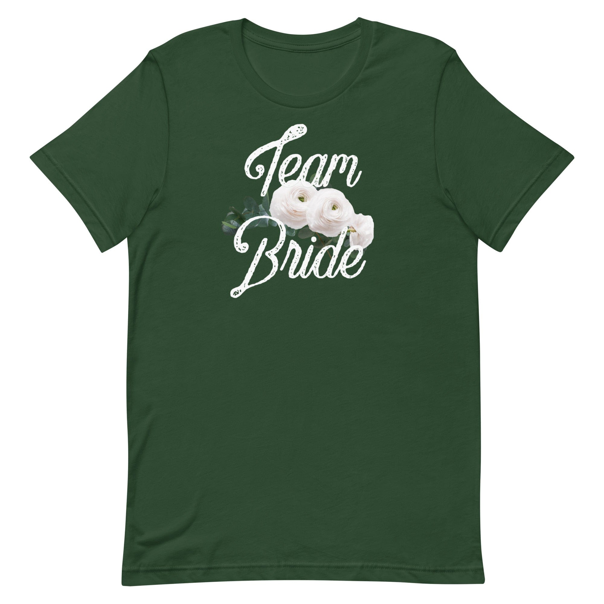 Spruced Roost Forest / S Team Bride Bridal Wedding Bachelorette T-shirt - XS-5XL