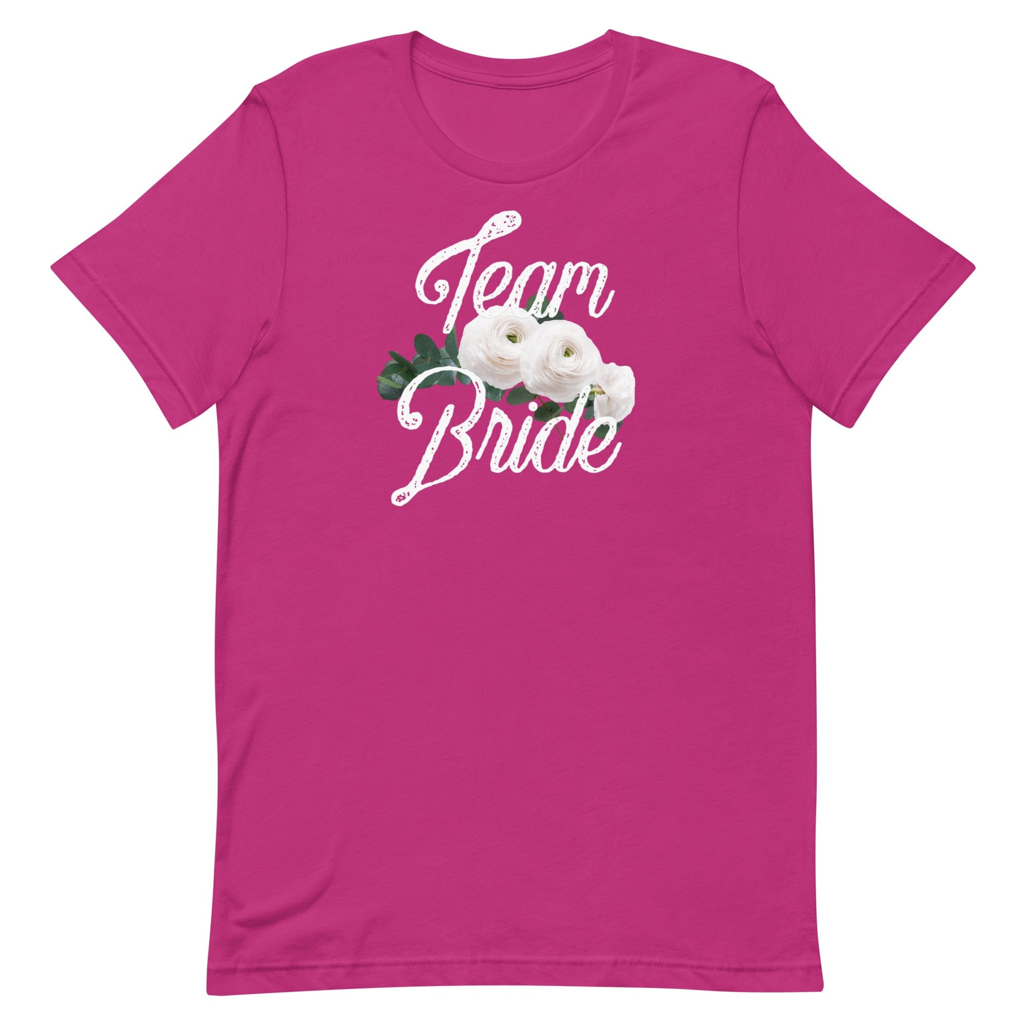 Spruced Roost Berry / S Team Bride Bridal Wedding Bachelorette T-shirt - XS-5XL