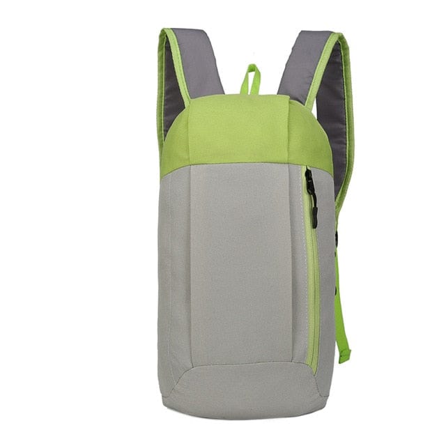 A- NVKUCHU Store Travel Bag green with gray Colorful Waterproof Multi-Use Backpack - 10 Colors