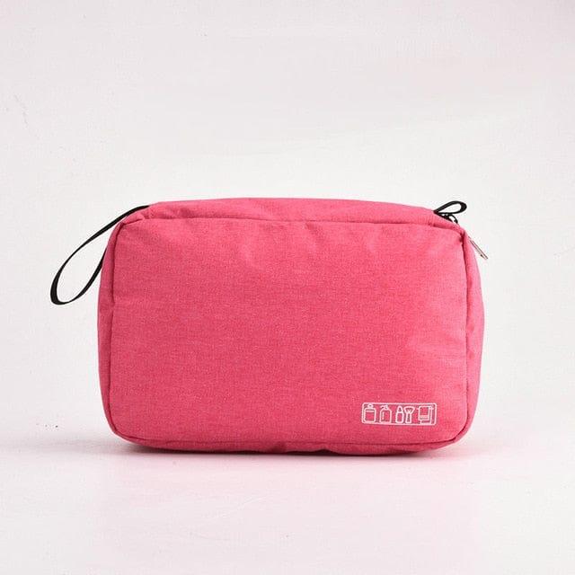 Oberlo Travel Bag Rose Toiletry Bag Cosmetic Makeup Bag Toiletry Travel Bag - 7 Colors