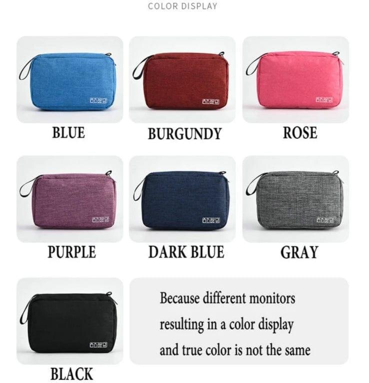 Oberlo Travel Bag Cosmetic Makeup Bag Toiletry Travel Bag - 7 Colors