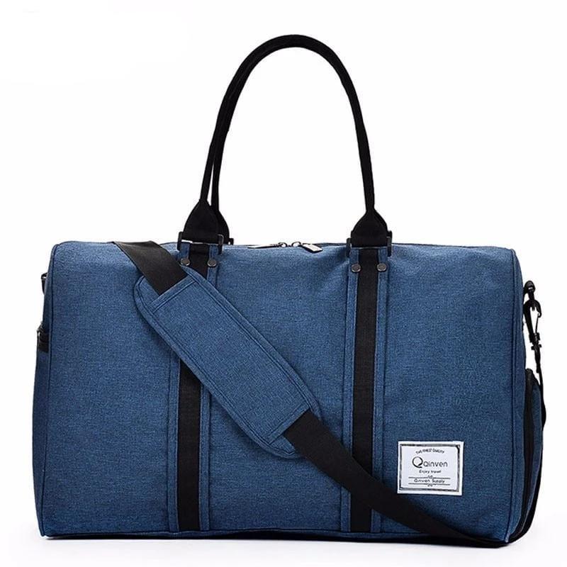 Oberlo Travel Bag Water Repellent Travel Bag with handle - Blue