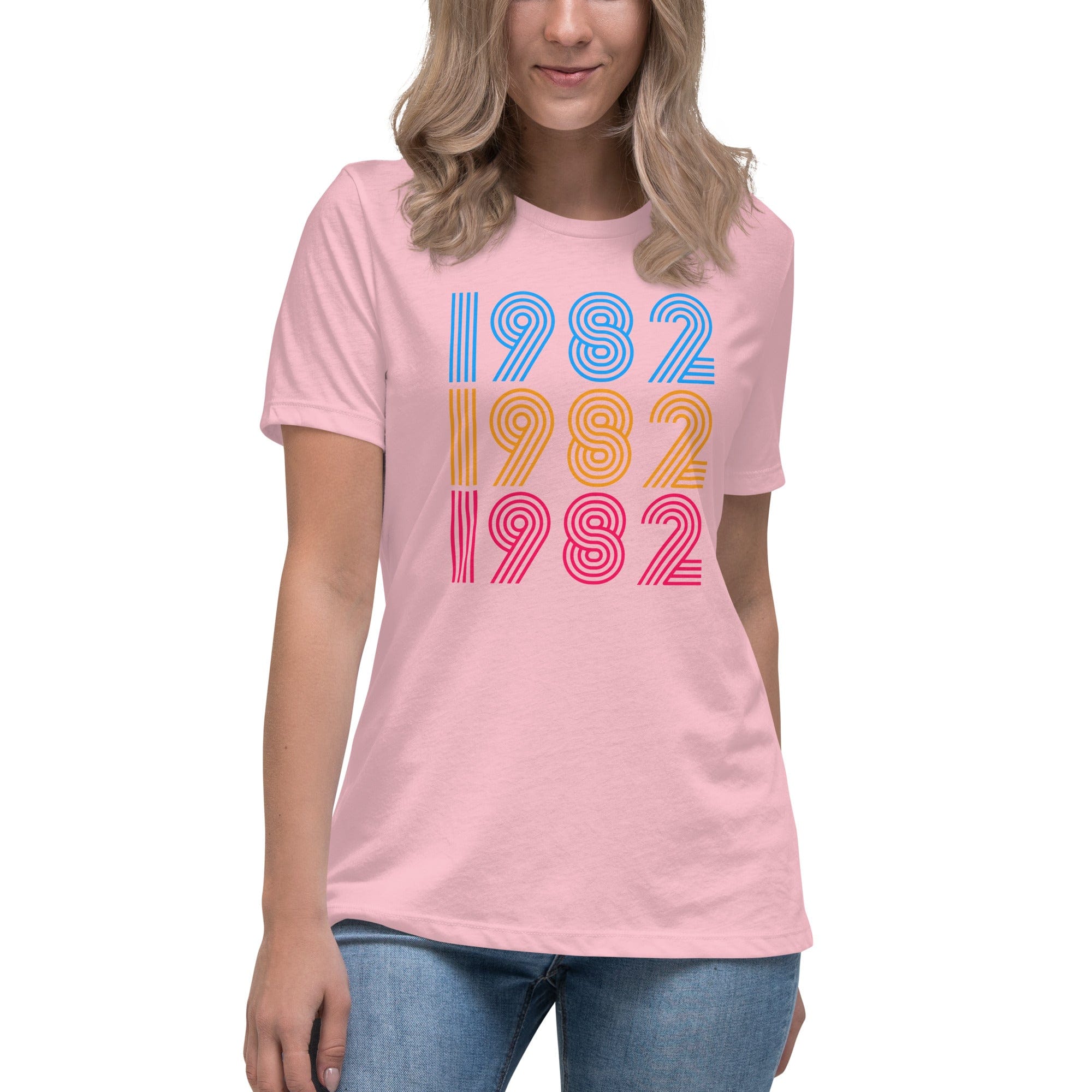 Spruced Roost Pink / S Vintage 1982 40th Birthday - Celebrate - Happy Birthday -  S-3X