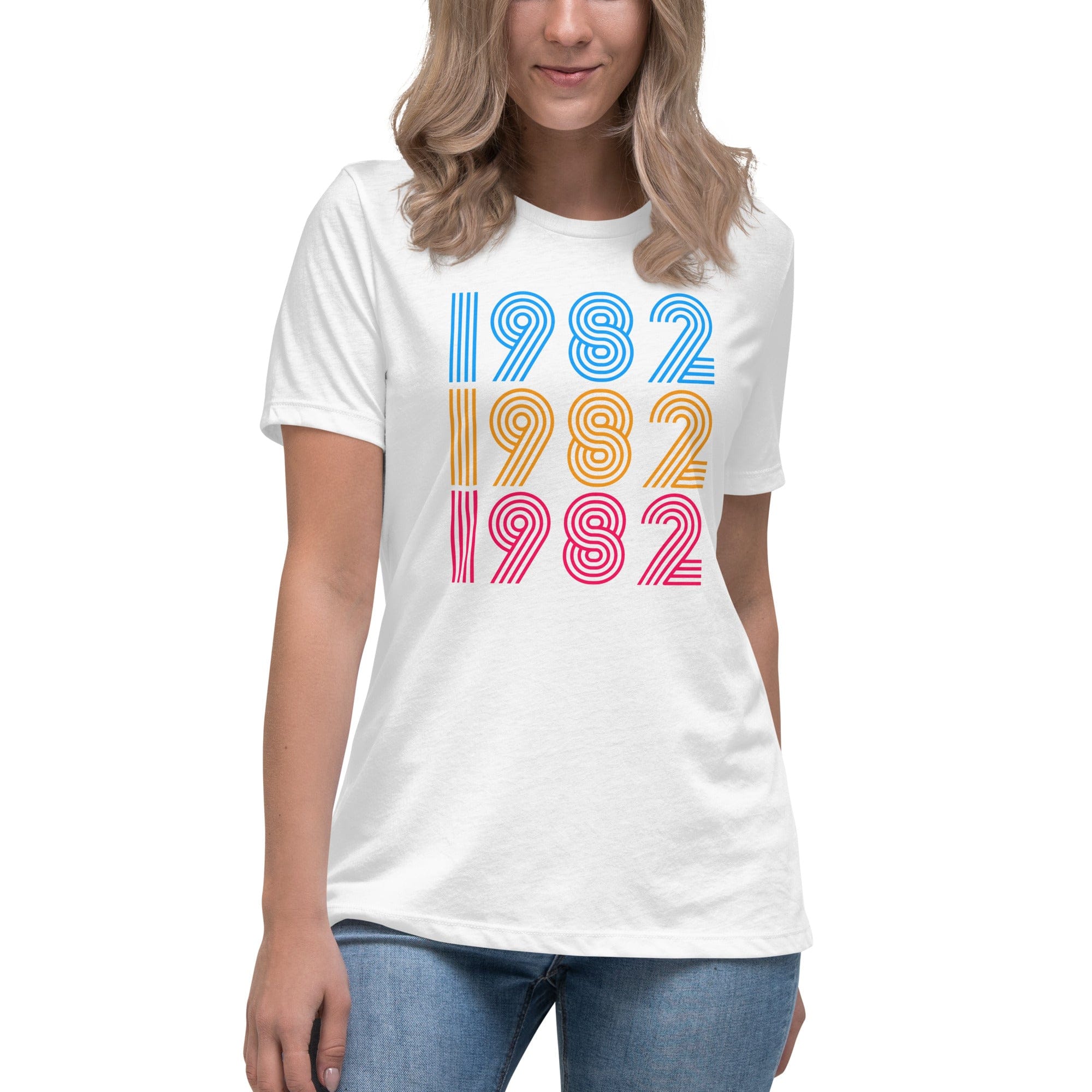 Spruced Roost White / S Vintage 1982 40th Birthday - Celebrate - Happy Birthday -  S-3X