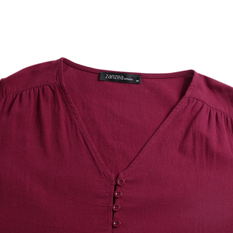 A- Get it Happy Women's Bohemian Shirt Dress Long Maxi Dress - M-5XL
