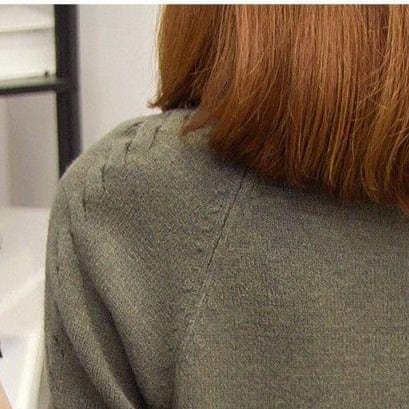 Vangull Official Store Women's Clothing Cabled Cutie Sweater - M-3XL