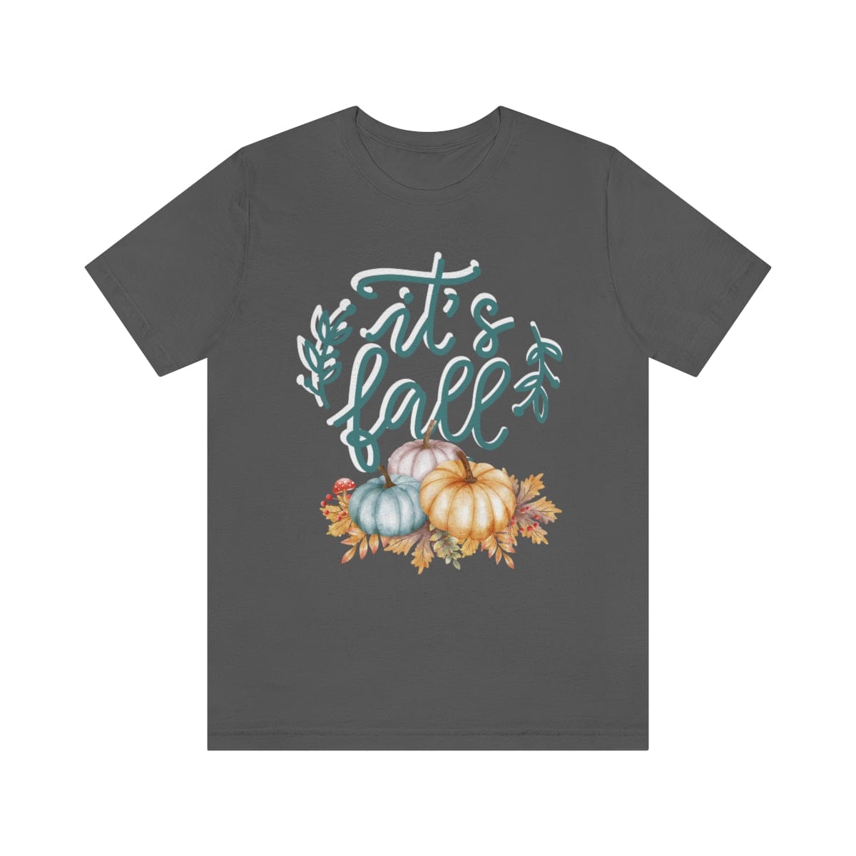 Printify Women's Clothing Asphalt / S It's Fall Y'all Autumn Women's Tshirt- 7 Colors- S-3XL
