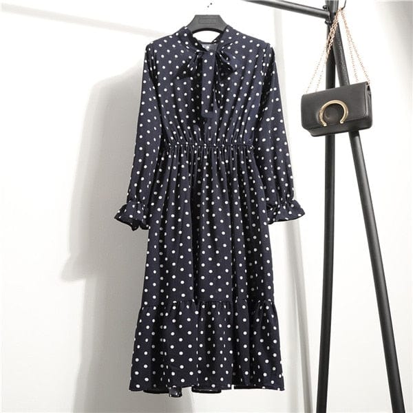 Spruced Roost Women's Clothing No.4 / L Savannah Chiffon Floral Dress - 10 Colors/prints - S-XL
