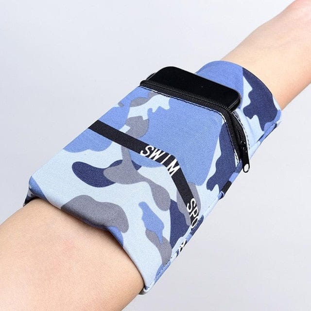 eGizmo Store Women's Clothing Navy blue Sport Storage Wrist Wallet - 4 Colors