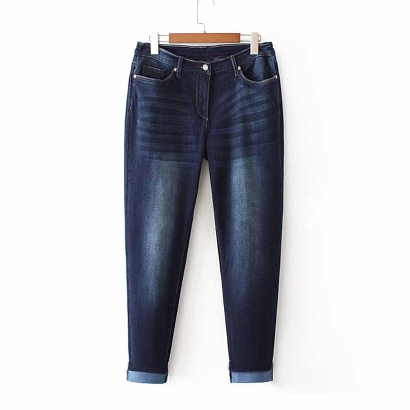 LARGE SIZE-01 Store Women's Denim NYC Distressed Denim Jeans - Size 38-56