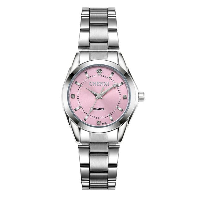Spruced Roost Womens Watches Pink Dial / China Luxury Quartz Women's Waterproof Watch  - 6 colors