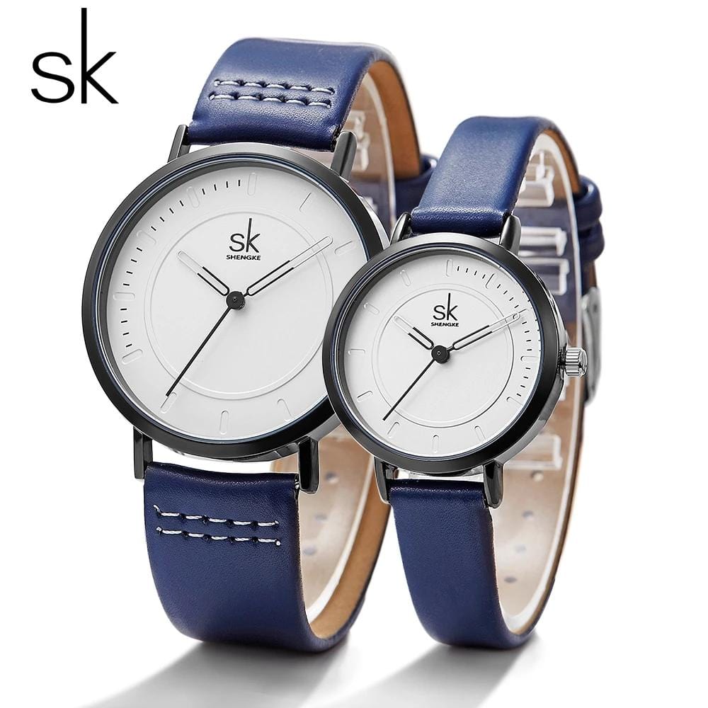 Spruced Roost Womens Watches Men / Women Couples Matching Analog Quartz Wrist Watches Set or Separate - 2 Colors - 2 Sizes